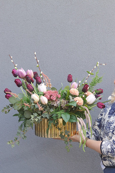 Tulippo England, komplet dekoracji nagrobnych