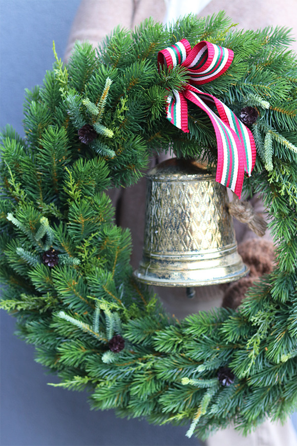 Dzyń Dzyń, świąteczny wianek dekoracyjny