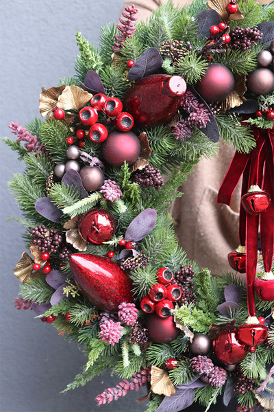Exclusive Ferrano, świąteczny wianek dekoracyjny