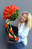 New Design Orange, komplet dekoracji nagrobnych