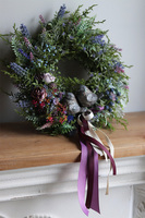 Wiosenne Ptaki, subtelny wianek na drzwi