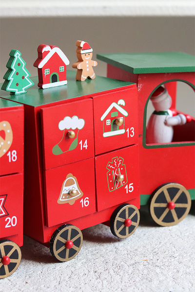 Ekspres Polarny, kalendarz adwentowy z szufladkami