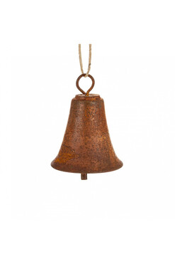 Melville Bells D, świąteczny dzwonek metalowy, kpl.6szt, wym.7.5x5.5cm