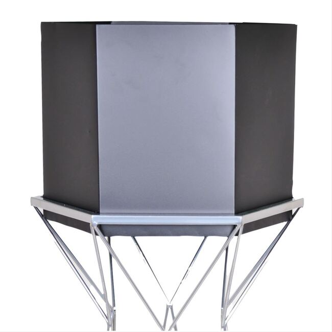 kwietnik /  metalowa osłonka, Tertre Gris B, wys.64cm