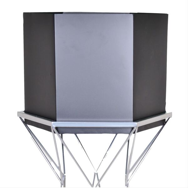 kwietnik /  metalowa osłonka, Tertre Gris B, wys.64cm