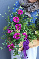 Pinkere, wielkanocna dekoracja nagrobna w skrzynce