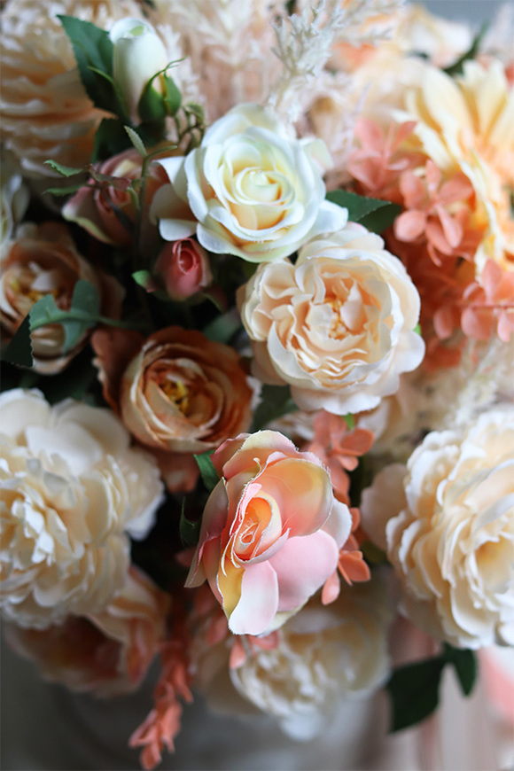 Morella, welurowy flowerbox z kłosami