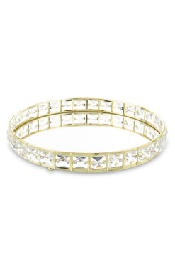 Resplent Gold B, dekoracyjna taca lustrzana, śr.28cm