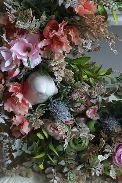 Canoe Lady Bird 2, efektowny wianek kwiatowy