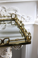 Lux Villa Gold Glamour, duża lustrzana taca