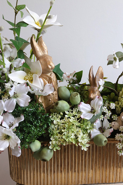 Miqua, stroik wielkanocny z zajączkami