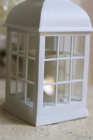 Quiet White, latarenka ze świecą LED