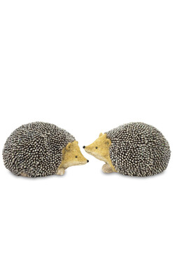 figurka Jeż, komplet 2 szt., wym.8x14x9,5cm