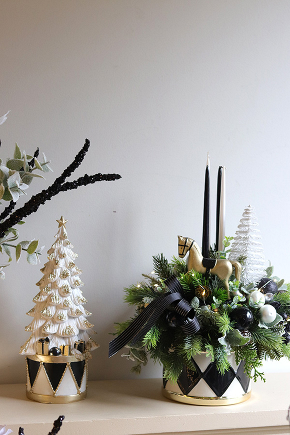 Xmas Glamour, figurka świąteczna choinka