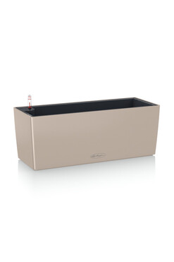 Balconera, doniczka z nawadnianiem, piaskowy, dł.50cm 