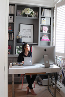 Paris, wielkanocny stroik z zającem