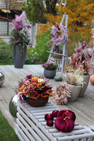 dekoracja jesienna Wrzosy Moko Róż 2