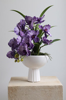 Violet Fantasy, fioletowy sztuczny storczyk w pucharze