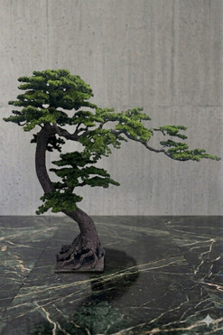 Bonsai XL, sztuczna roślina na podstawie H, wys.180cm