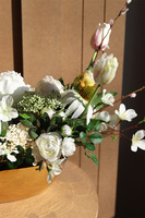 Wiosenna Biel, stroik wielkanocny z jajkiem