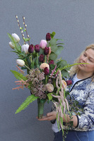 Tulippo England, komplet dekoracji nagrobnych