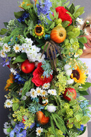 Polskie Ogrody, bogata girlanda kwiatowa