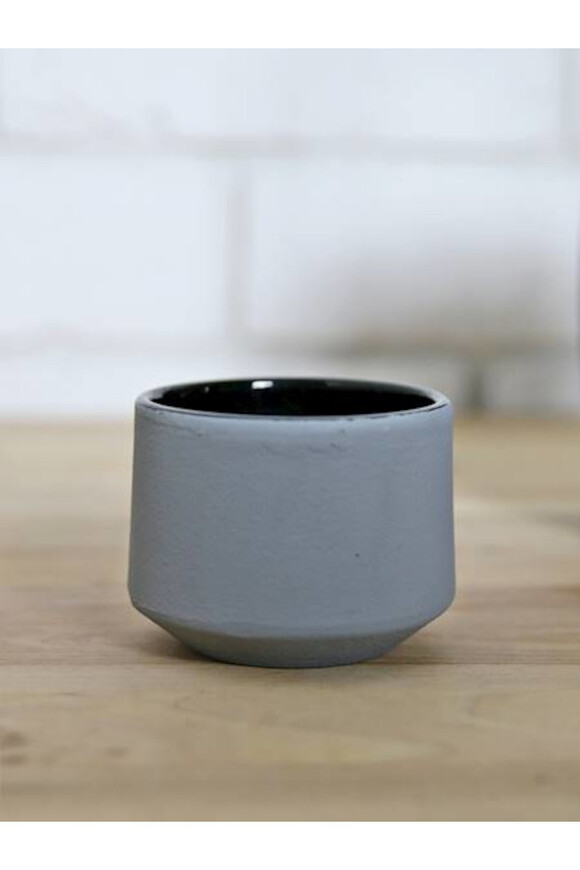 Hokkaido, żeliwny zestaw do herbaty, szary