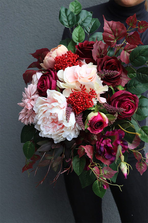 Jefusa, bukiet nagrobny we wkładzie