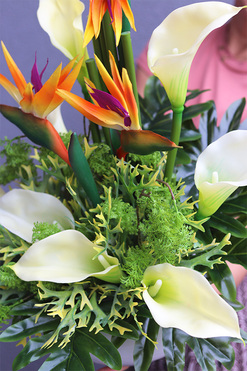 kompozycja kwiatowa Kedura wys.62cm