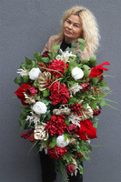  Dorotea, komplet dekoracji nagrobnych, wiązanka + bukiet