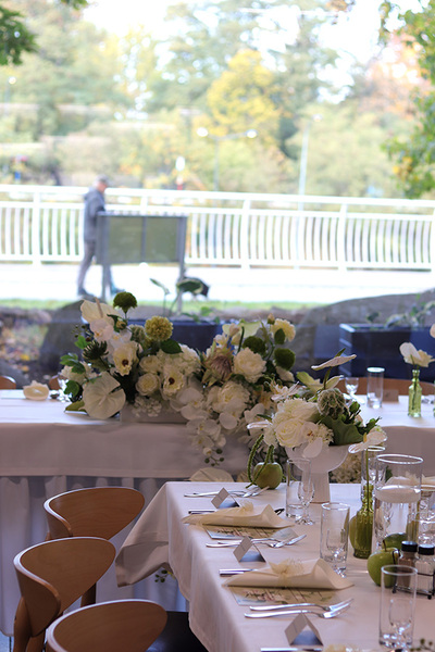 Rozdroże Biel Long, przyjęciowa dekoracja na stół weselny