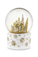 Golden Town, bożonarodzeniowa szklana kula / pozytywka