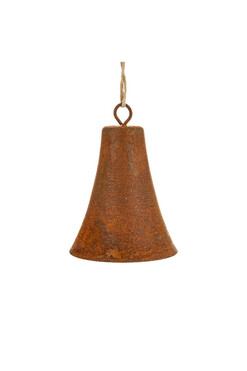 Melville Bells E, świąteczny dzwonek metalowy, kpl.6szt, wym.10x7cm