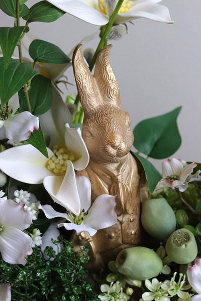 Miqua, stroik wielkanocny z zajączkami