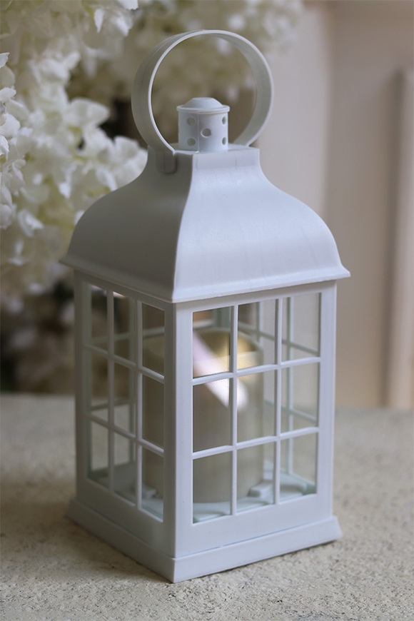 Quiet White, latarenka ze świecą LED