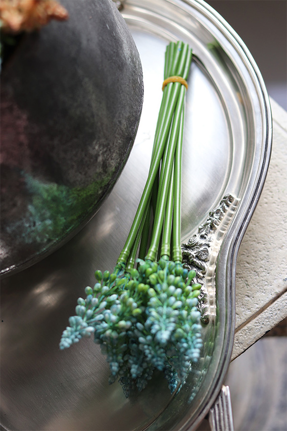 Szafirki, bukiecik turkus