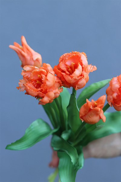 Novelty Orangi, bukiet gumowych tulipanów