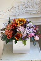 Enigma Felice, jesienny flowerbox ze słonecznikiem