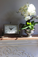 Ylena Silver, sztuczny storczyk w ceramicznym pucharze