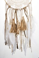 dekoracja ścienna Makrama / Łapacz Snów F, wym.62x28cm