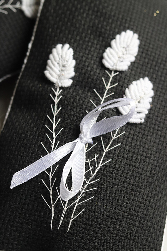 Lavendera Black, saszetka zapachowa z lawendą, wym.12x8cm