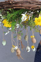 Easter Time, piękny sufitowy wianek