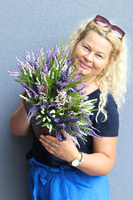 Wrzosowisko Trio, kompozycja kwiatowa w donicy