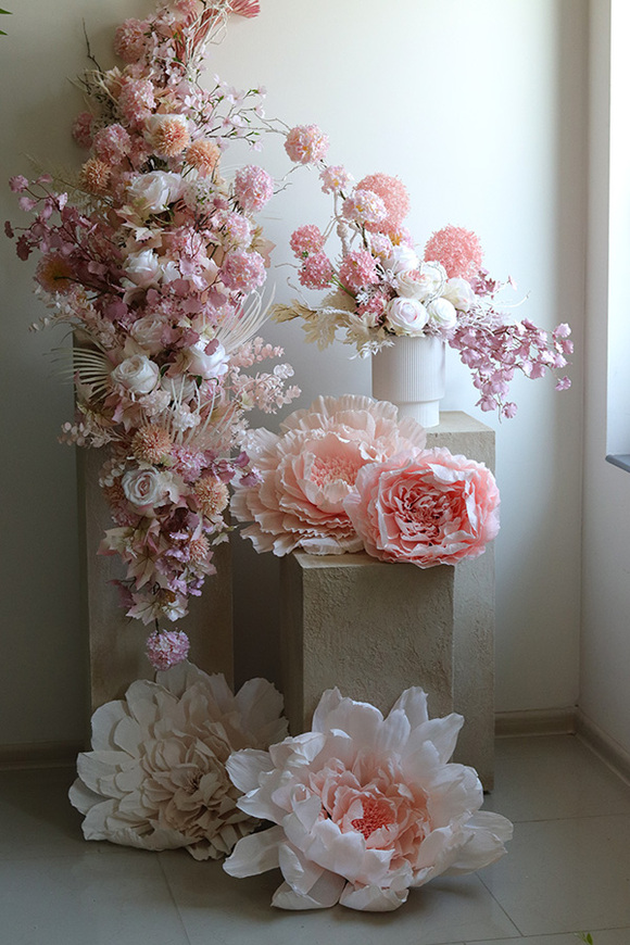 Morellina Primavera, pastelowa kompozycja kwiatowa