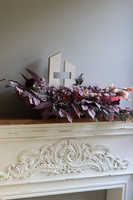 Mortario Cross, dekoracja nagrobna z drewnianym krzyżem