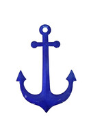 dekoracja ścienna ryba Kotwica, wym.48x32.5x2cm