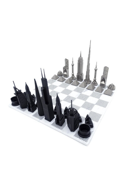 World Sky Line, ekskluzywne szachy ze stali nierdzewnej