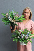 Heather&Lavender, bukiet nagrobny we wkładzie