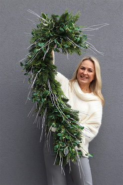 OD RĘKI Winter Dream, zimowa girlanda dekoracyjna, dł.115cm