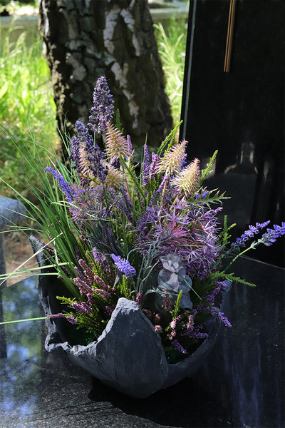 Wrzosowiska Volcan, komplet dekoracji nagrobnych